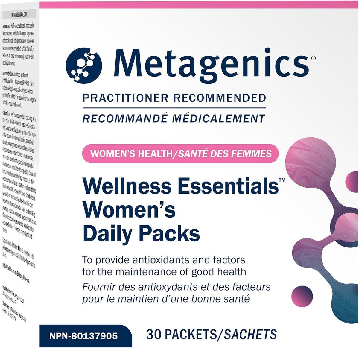 Metagenics Wellness Essentials Women's, 30 Daily Packets