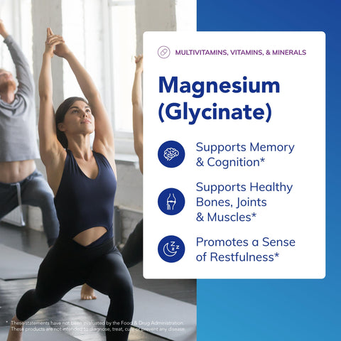 Pure Encapsulations Magnesium (Glycinate) - Supplement to Support Stress Relief, Sleep, Heart Health, Nerves, Muscles, and Metabolism* - with Magnesium Glycinate - 360 Capsules