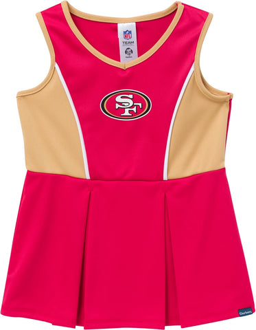 Gerber NFL Baby Girls Cheerleader Dress and Bloomer Set