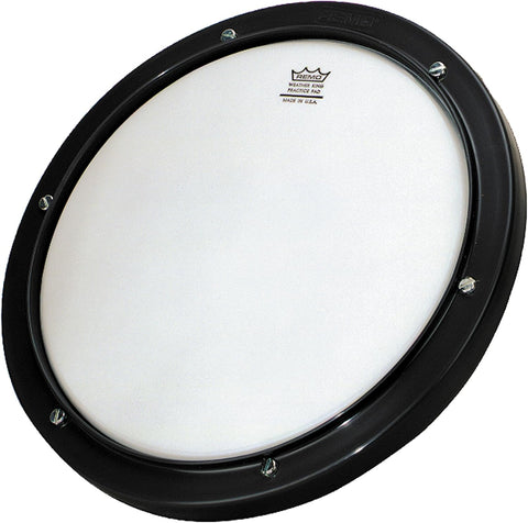 Remo RT-0006-58 6" Red Tunable Practice Pad with Ambassador Ebony Drumhead