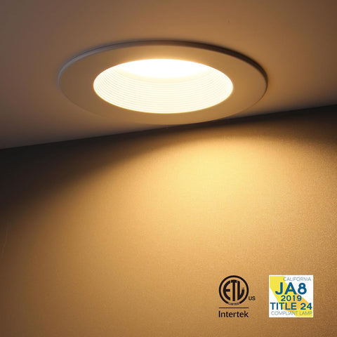 TORCHSTAR 8-Pack 5CCT 6 Inch LED Recessed Lighting Retrofit, Dimmable