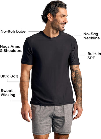 True Classic Mens Workout Shirts