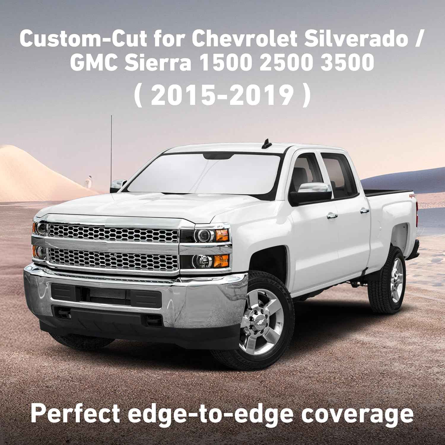 EcoNour Windshield Sunshade Compatible for Chevrolet Equinox 2025 2026