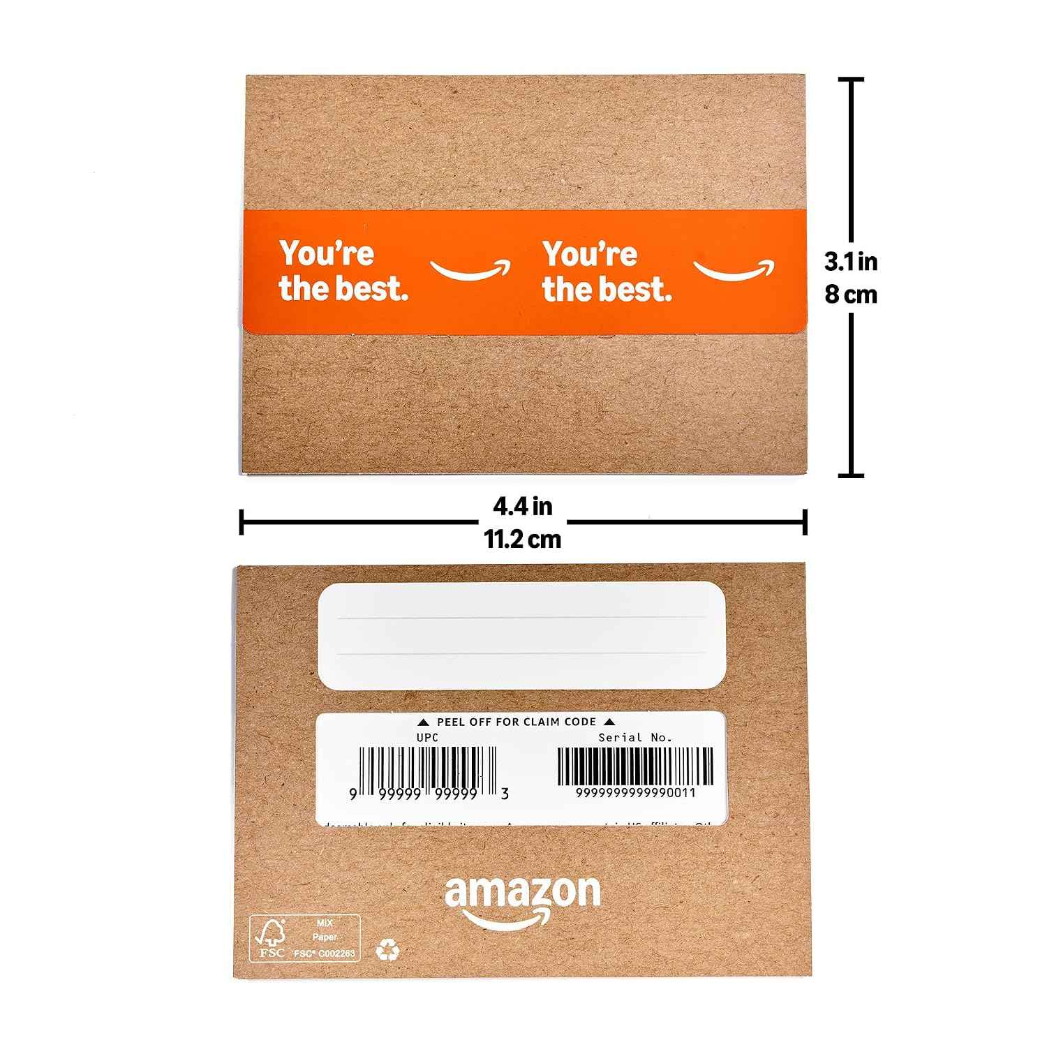 Amazon Physical Gift Card