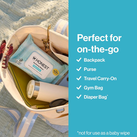 The Honest Company Sanitizing Wipes, Fragrance-Free, Antibacterial, 150ct