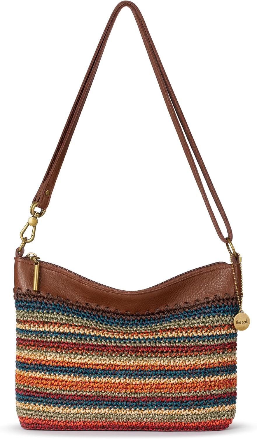 The Sak Lumi Convertible Crossbody - Hand Crochet 3-in-1 Purse & Clutch