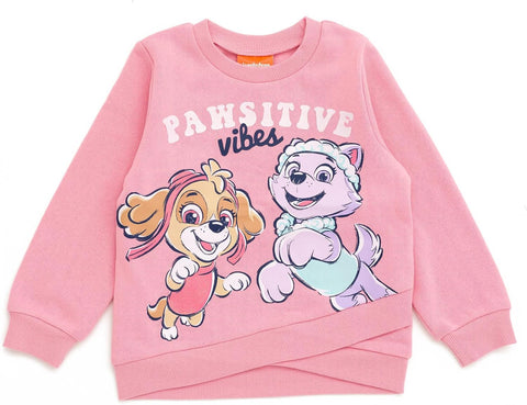Paw Patrol Crossover Fleece Sweatshirt and Leggings Outfit Set Infant to Little Kid Sizes (12 Months - 7-8)