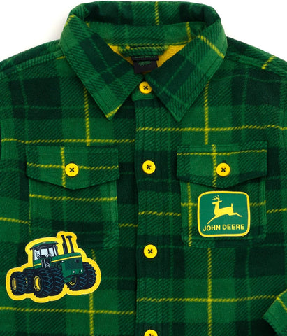 John Deere Matching Family Fleece Lined Shacket