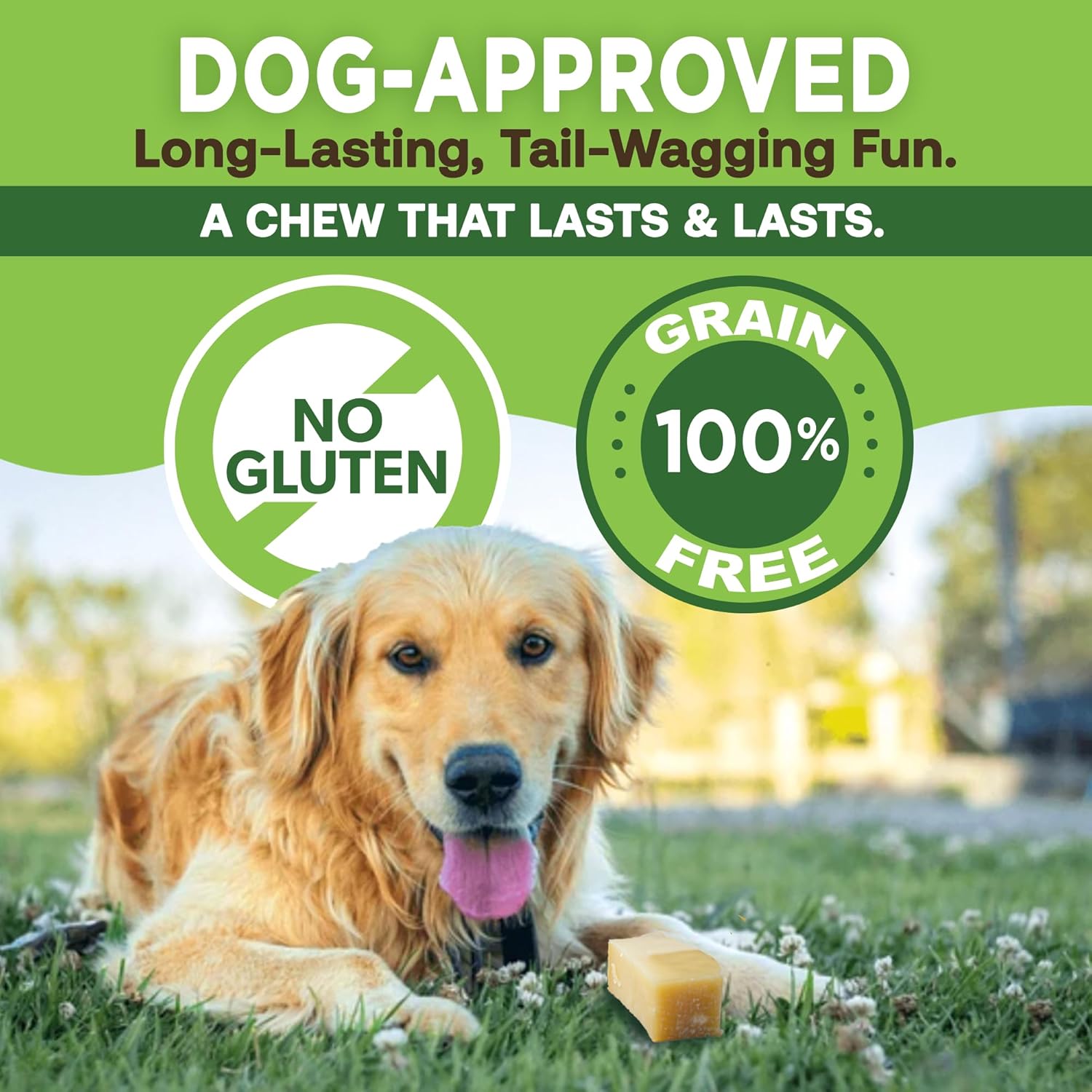 EcoKind Yak Cheese Himalayan Dog Chews, Yak Chews for XLarge Dogs, 9+ Bones