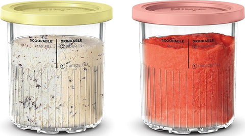 Ninja® CREAMi® XL Tubs 2 Pack with Storage Lids, XSKPNTLD2