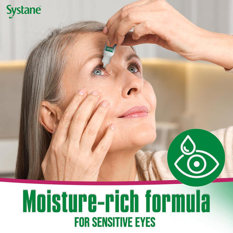 Systane UlTRA Lubricant Dry Eye Drops, 0.33 Fl Oz, 2 Pack