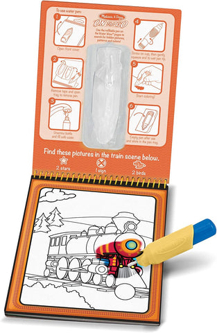Melissa & Doug, Pen Water Wow Vehicles
