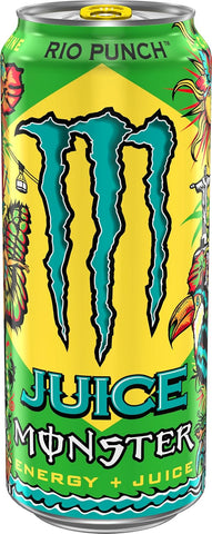 Monster Energy Juice Rio Punch, Energy Drink, 16 Ounce