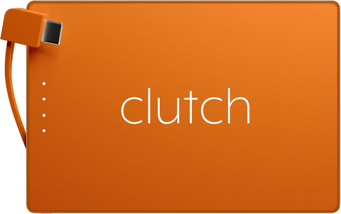 Clutch - Pro USB-C Portable Charger - Compatible with iPhone 15, 16, 17 & Android Devices - Power Bank Magnetic Battery - TSA Travel Approved - USB Rechargeable - Built-in Cable - 5000 mAh - 3.7oz