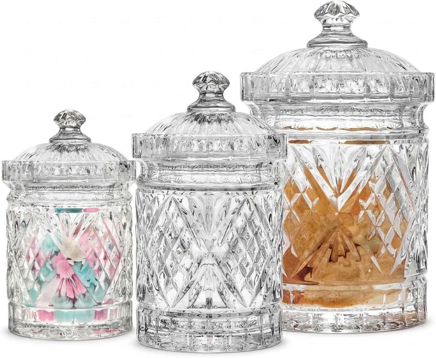 Godinger Dublin Biscuit Barrel Storage Canister Jar