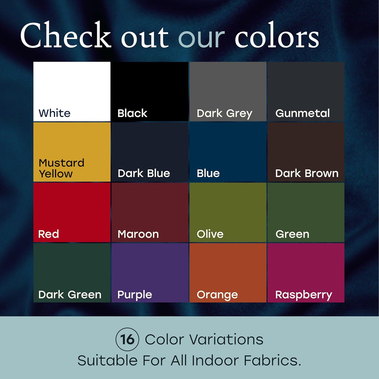 Fabricoat Fabric Paint & Upholstery Dye, Dark Grey, Flexible Finish