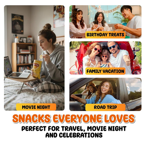 Bulk Snacks Variety Pack for Adults, Kids & Teens (150 Count)