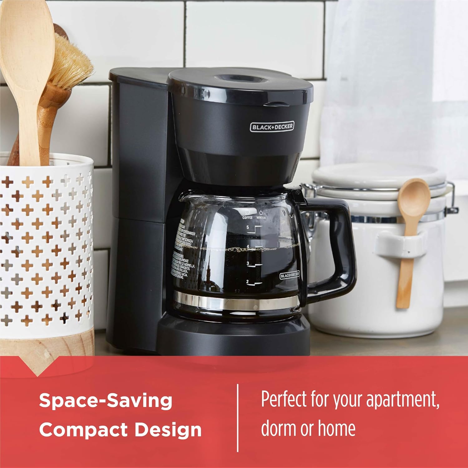BLACK+DECKER Single-Serve Coffee Maker with 50oz Reservoir