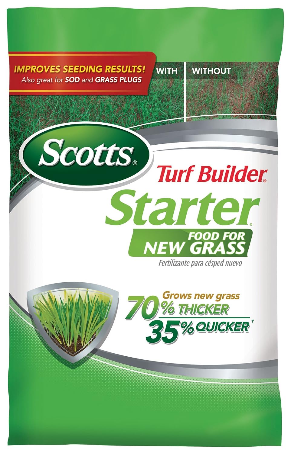 Scotts Turf Builder Starter Fertilizer for New Grass, 15 lbs.