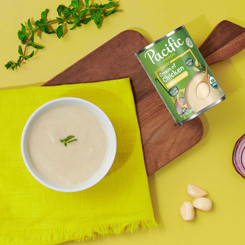 Pacific Foods Organic Cream of Chicken Soup, 10.5 oz Can (Case of 12)