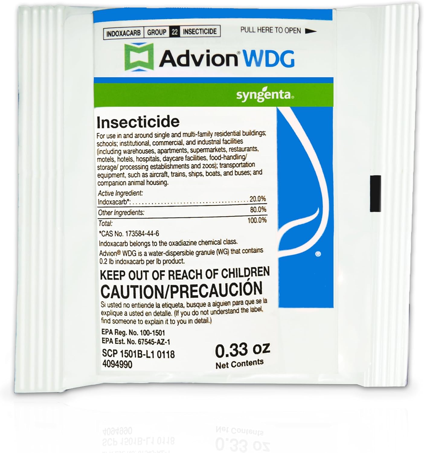Syngenta - Advion WDG Insecticide - 0.33 oz Packet