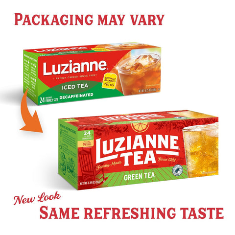 Luzianne Green Tea Bags 24 Count (Pack of 6)