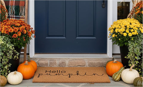 Calloway Mills Hello Pumpkin Doormat, 24" x 48"