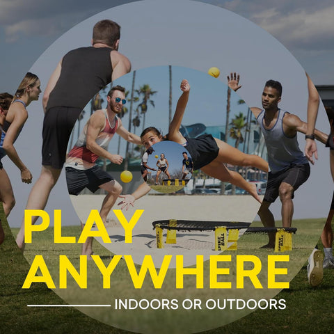 Spikeball Standard 3 Ball Kit - Game for The Backyard, Beach, Park, Indoors