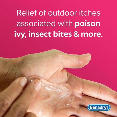 Benadryl Itch Relief Gel Extra Strength, 2% Diphenhydramine HCl, 3.5 fl. Oz