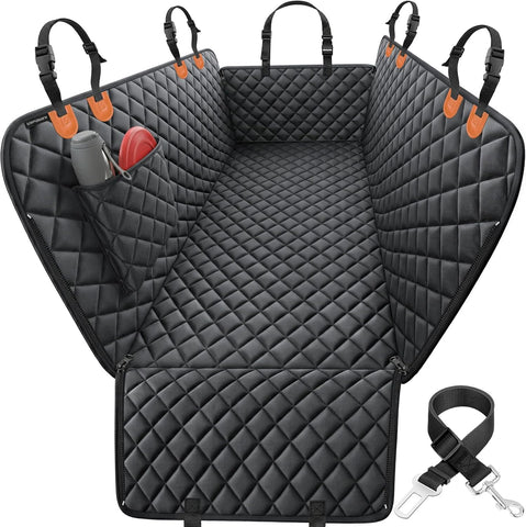 URPOWER Dog Car Seat Cover for Back Seat, Waterproof Hammock for Car & SUV