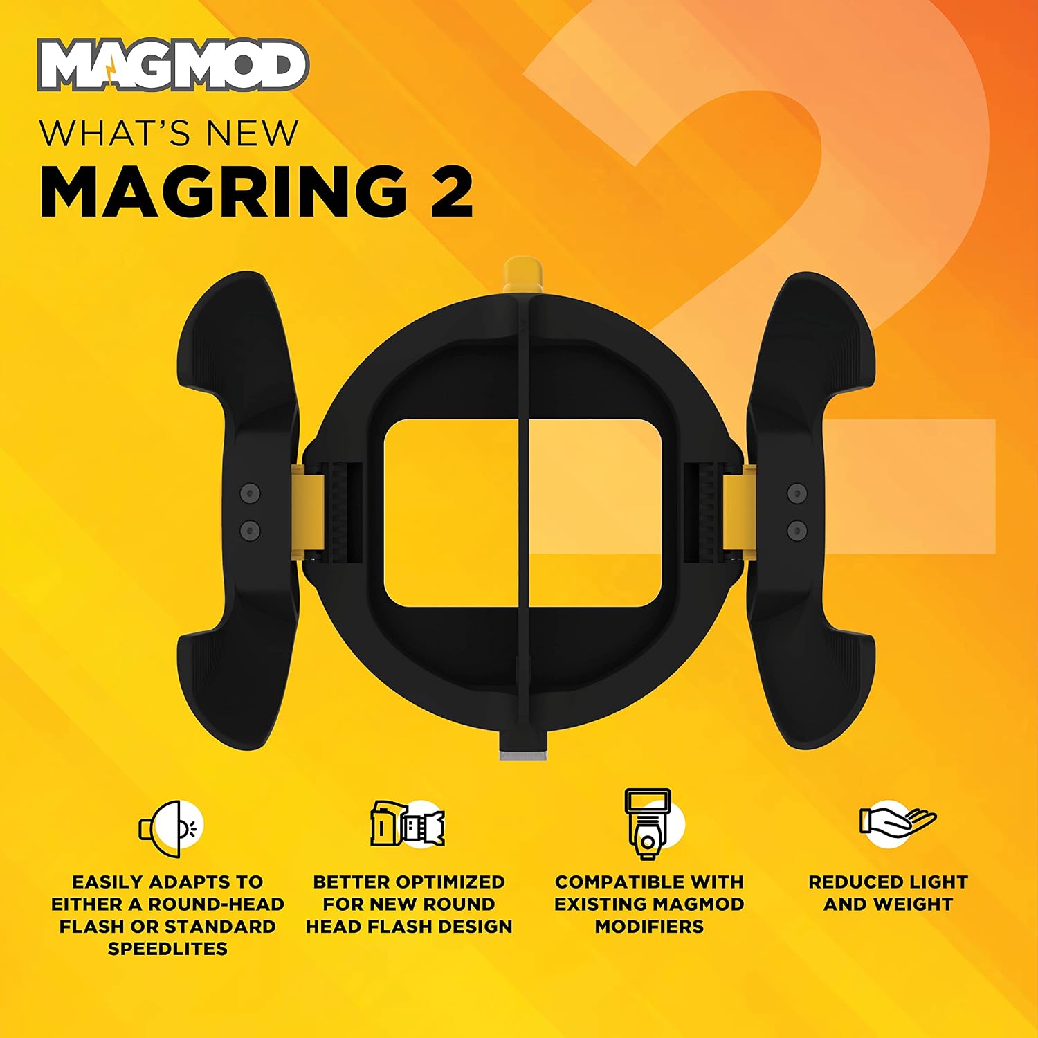 MagMod MagRing 2 Softbox Mount, Photography Lighting MagBox Accessory Base