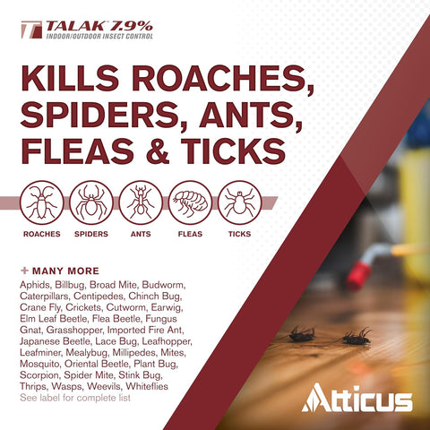 Atticus Talak 7.9% Indoor/Outdoor Bifenthrin Insecticide Concentrate (32oz)
