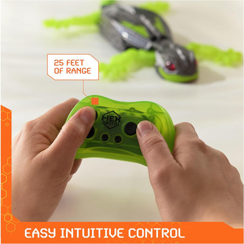 HEX BOTS Wall Crawler Gecko Rechargeable Remote Control Toy