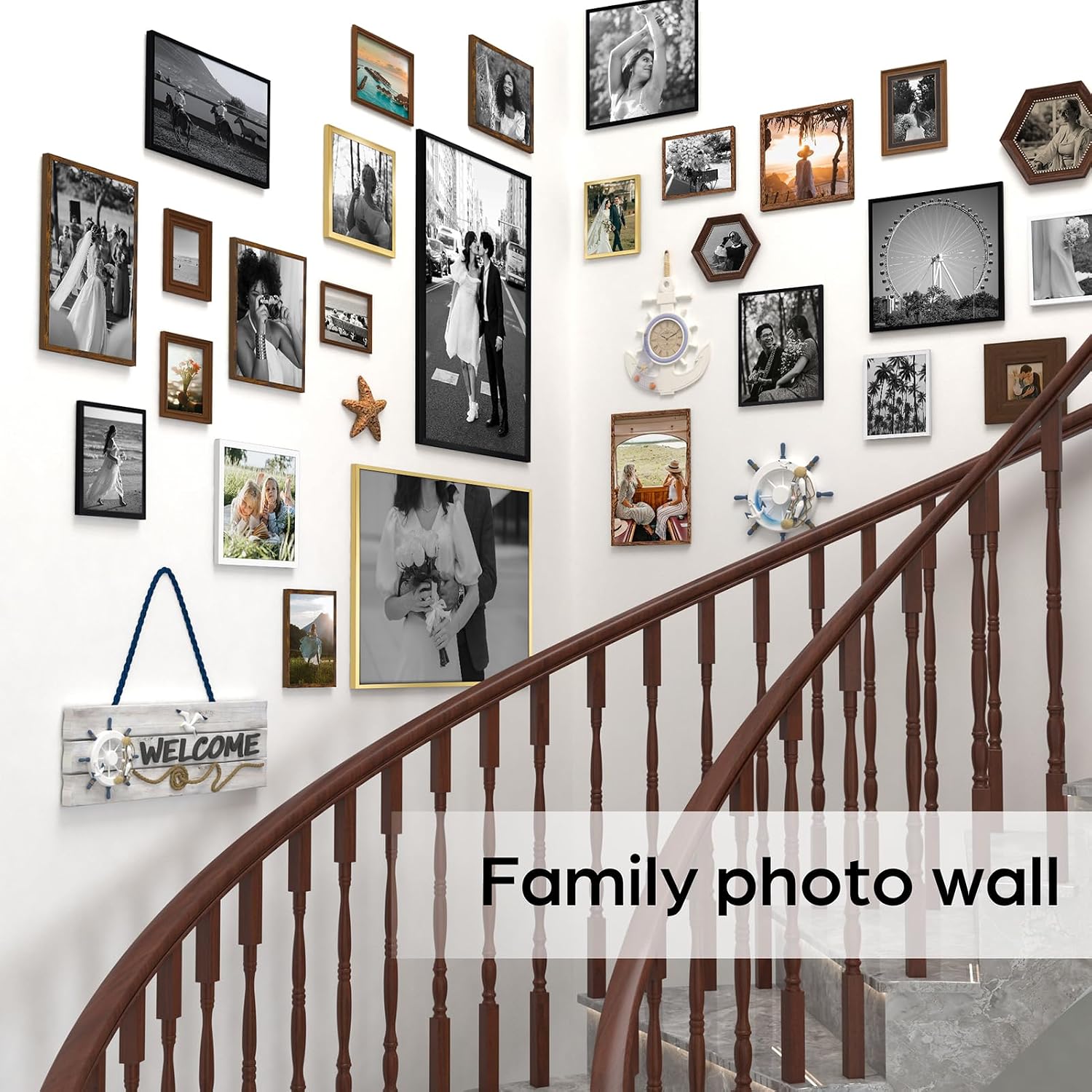 Giftgarden 12 Pack 3.5x5 Picture Frame Black, Multiple 3.5 x 5 Photo Frames Bulk for Tabletop Display or Wall Hanging