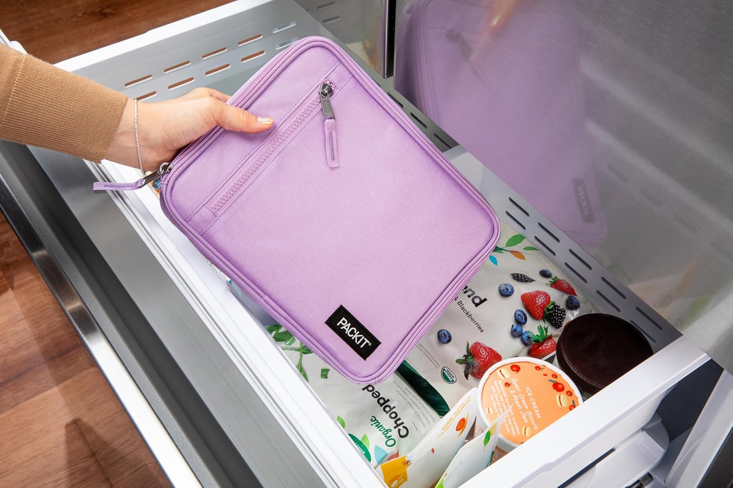 PackIt Freezable Classic Lunch Box, Lavender