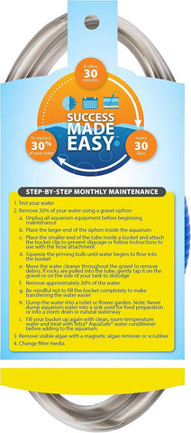 Tetra Water Cleaner Gravel Siphon for Aquariums Up to 55 Gal