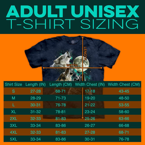 The Mountain Three Wolf Moon Short Sleeve Tee
