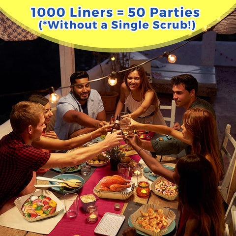 1000Pcs 8" Square Air Fryer Liners Disposable for 5-8 qt, Airfryer Paper