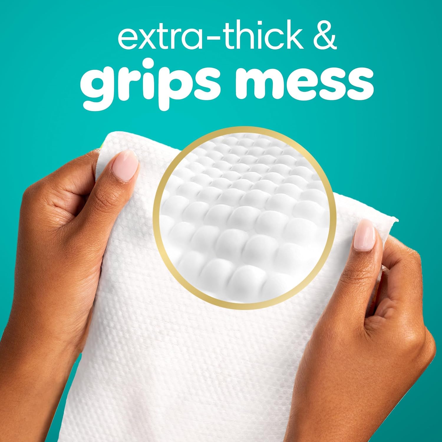 Pampers Ultraclean Baby Wipes, Unscented, Fragrance Free, Water Based, Hypoallergenic, Extra Thick & Grips Mess, 100% Plant Based, 624 Wipes Total (8X Flip-Top Packs)