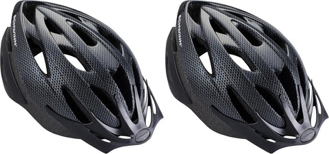 Schwinn Thrasher Helmet for Adults, Size 58-62 cm for Riders Ages 14+, Microshell, Adjustable Dial & Straps, Interior Padding, Air Vents, Visor, Adult Bike Helmet