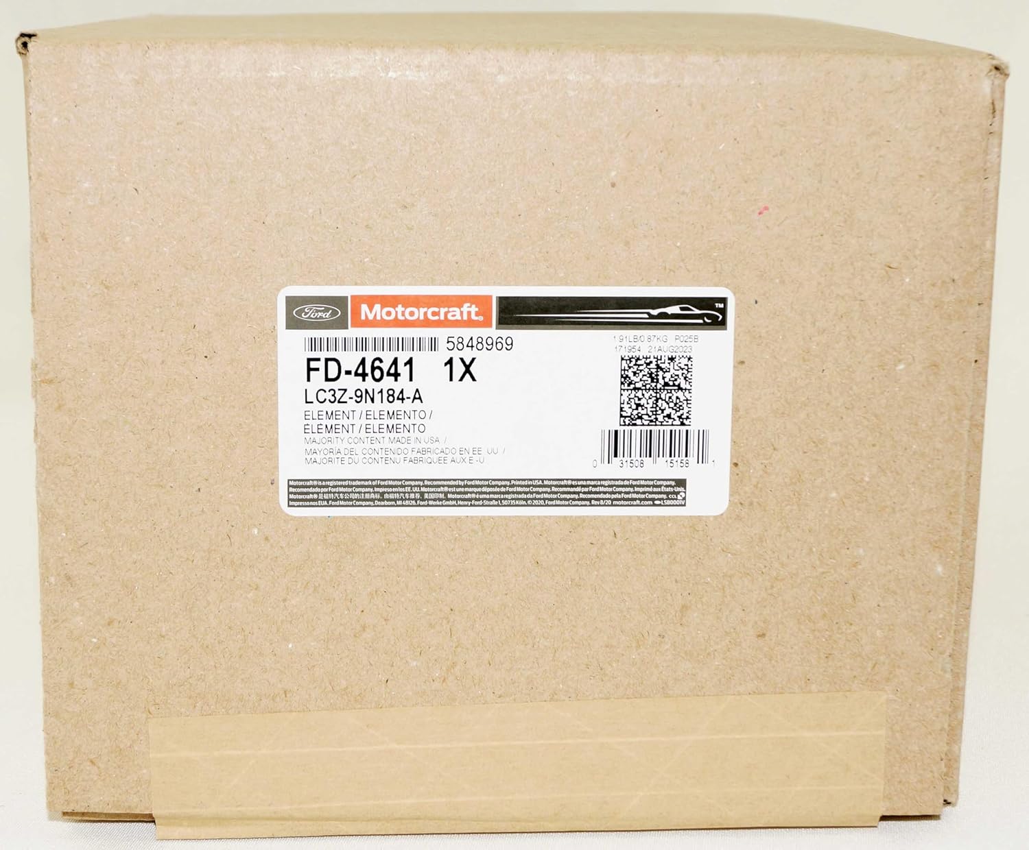 Motorcraft - Fuel Filter