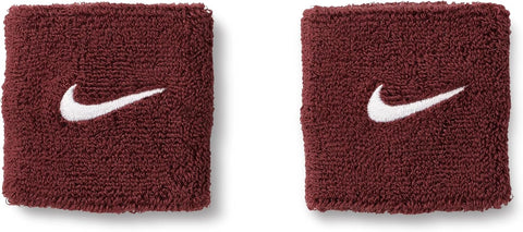 Nike Unisex Adult Swoosh Classic Wristband 2 Pack