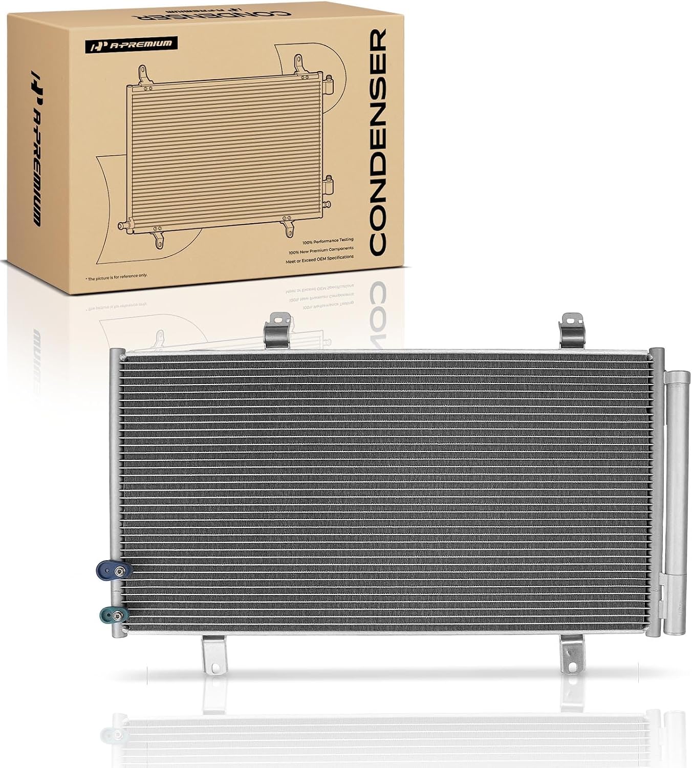 A-Premium Air Conditioning Condenser Compatible with Toyota & Lexus