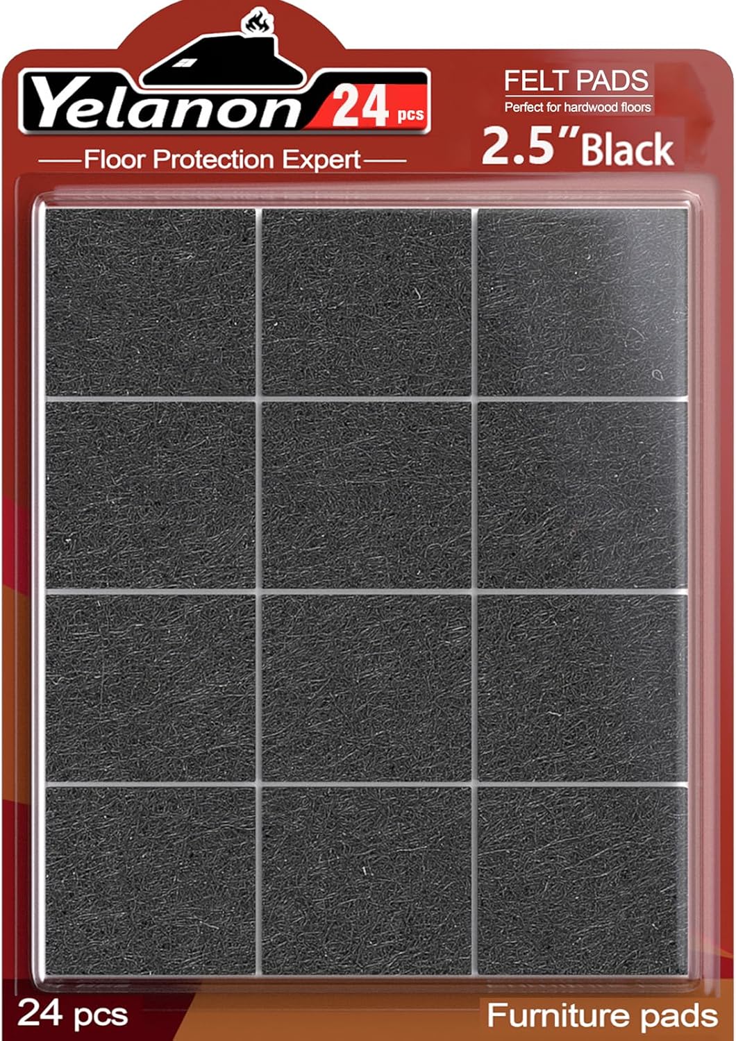 Felt Furniture Pads for Hardwood Floors Felt Pads for Chair Legs Yelanon