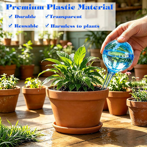 Self Watering Globes for Plant, 10pcs Auto Watering Bulb for Indoor Outdoor