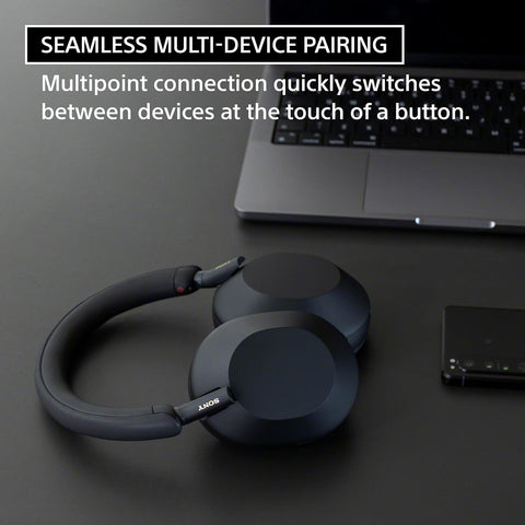 Sony WH-1000XM5 Premium Noise Cancelling Wireless Headphones, Black