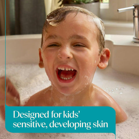 Aveeno Kids Face & Body Wash, Sensitive Skin, 18 fl. oz
