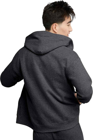 Hanes Men's Zip-up Hoodie, Ecosmart Fleece Full-zip Hoodie for Men, Hooded Sweatshirt