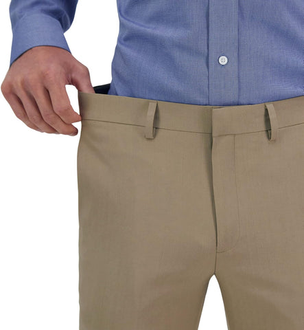 Haggar Men's Slim Fit Premium Comfort Dress Pant