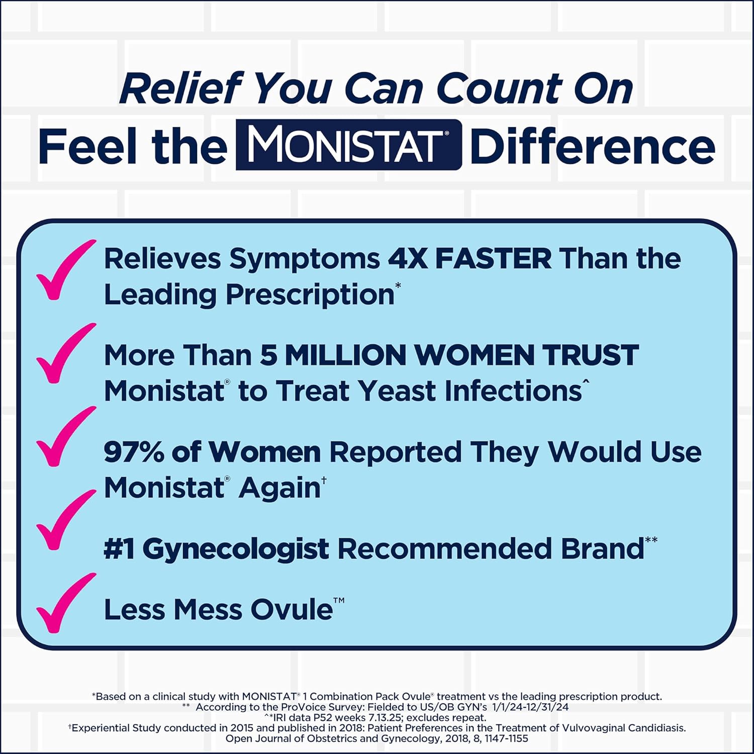 Monistat 1-Day Yeast Infection Treatment, Miconazole Ovule Insert + Cream